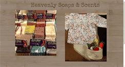 Desktop Screenshot of heavenlysoapsandscents.com